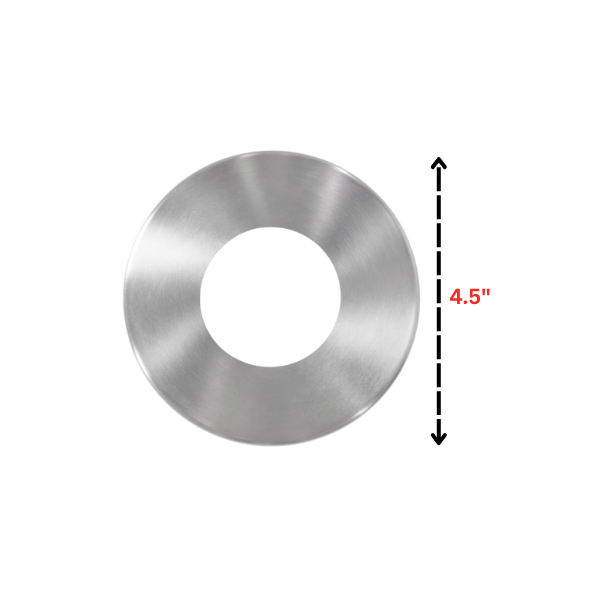 Stainless Steel Bollard Base Cover