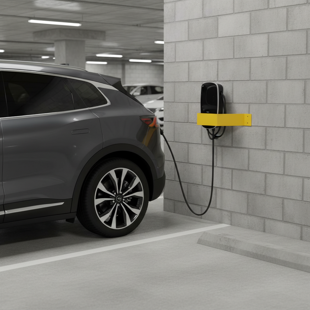 Yellow Wall Mounted Safety Wallard