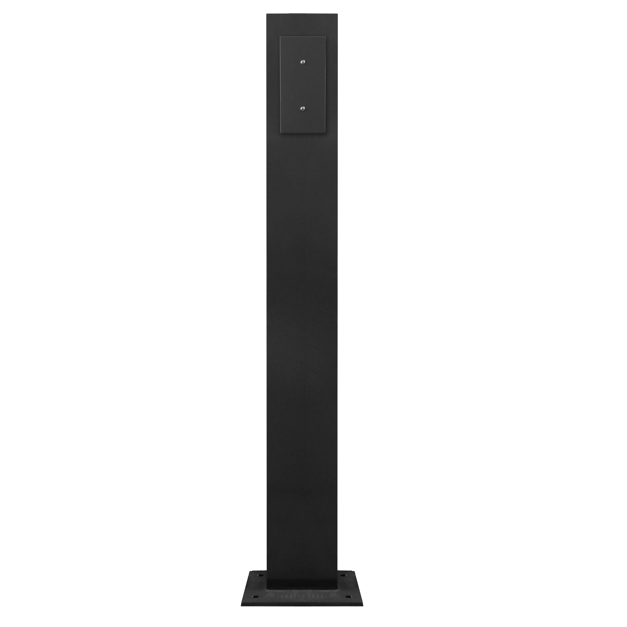 Stylish slim EV pedestal for home garage installations